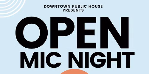 October Open Mic