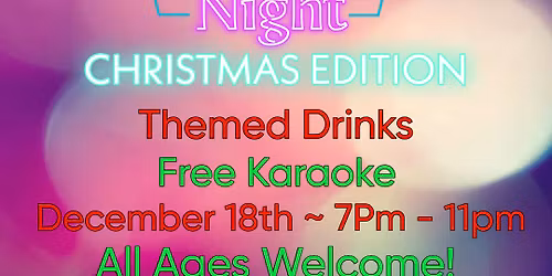 Christmas Karaoke Night