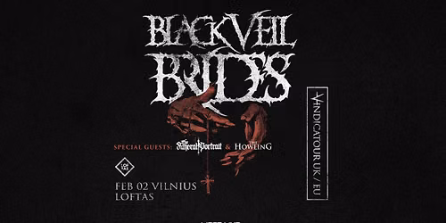 BLACK VEIL BRIDES | VILNIUS | 02.02.2027