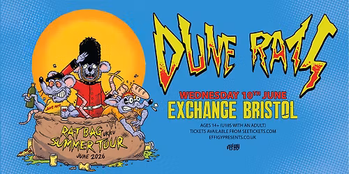 Dune Rats at Exchange, Bristol