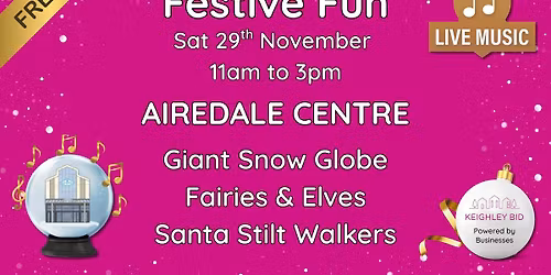 FREE Festive Fun - Airedale Centre