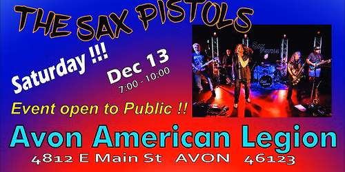 Sax Pistols at Avon American Legion