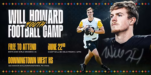 Will Howard Free Youth Football Camp