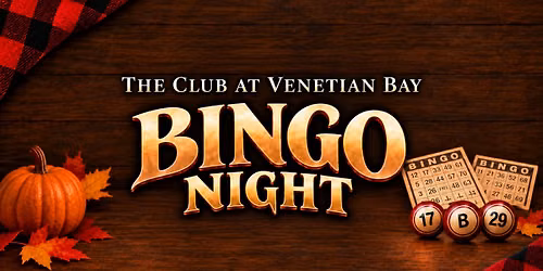 Bingo Night at Venetian Bay