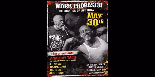 Surprise Headliner with Anarchy Taco (OG Vandals Playing Classics), El Nada