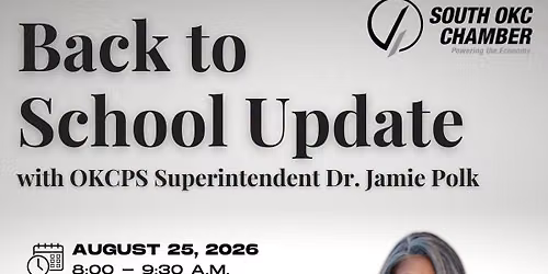Back to School Update with OKCPS Superintendent Dr. Jamie Polk