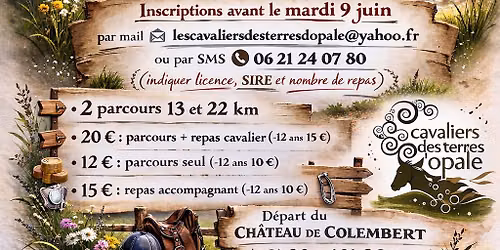 10 \u00e8me \u00e9dition du Rallye des Cavaliers des Terres d Opale