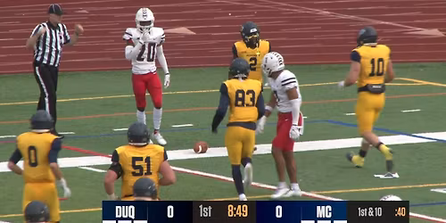 Fordham Rams at Merrimack Warriors Football