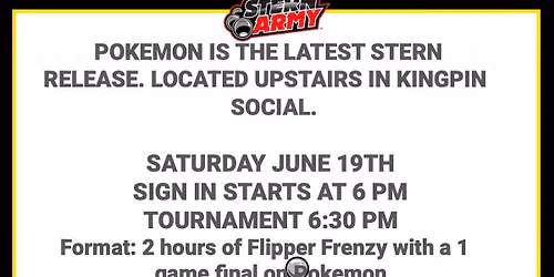 Kingpin Social at Maple Lanes Pokemon Lauch Party