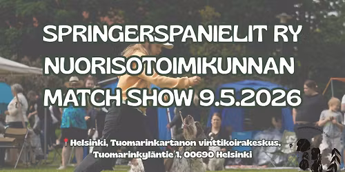 Springerspanielit ry Nuorisotoimikunnan Match Show 9.5.2026