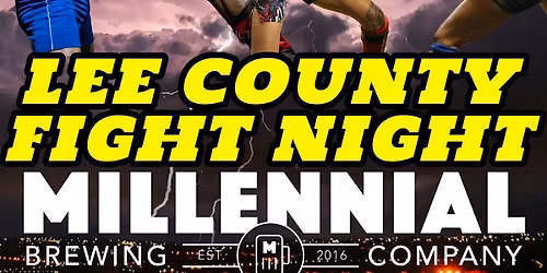 SOUTH FLORIDA FIGHT NIGHT - Millennial Brewing Company  - August 8th  2026