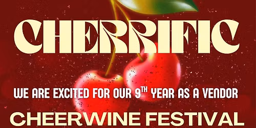 Vendor at the Cheerwine Festival