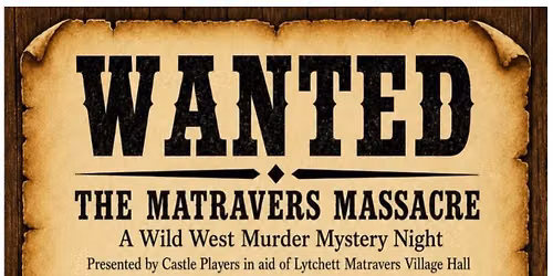 Wild West Murder Mystery Evening