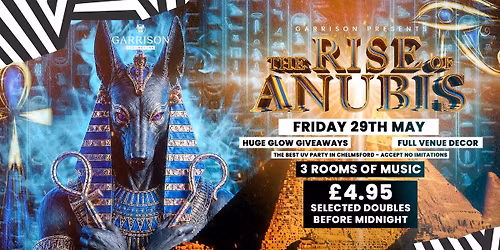 \ud83d\udc2a\ud80c\udc80 Garrison Presents THE RISE OF ANUBIS \ud80c\udc80\ud83d\udc2a