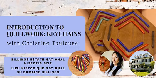 Introduction to quillwork: Keychains