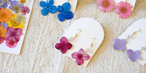 Dried Flower Resin Jewellery Workshop