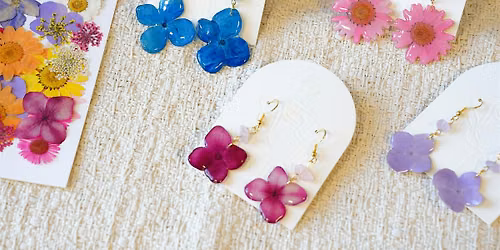 Dried Flower Resin Jewellery Workshop