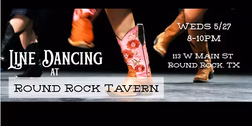 Boot Stompin\u2019 Wednesdays Launch Party at Round Rock Tavern