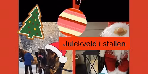 Julekveld i stallen. Et gratis tilbud for barn og unge.