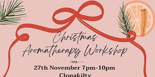 Christmas Aromatherapy Workshop