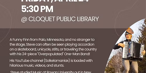 Steve Solkela "Overpopulated" One-Man Band