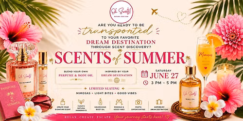 Scents of Summer: Perfume & Body Oil Making Experience