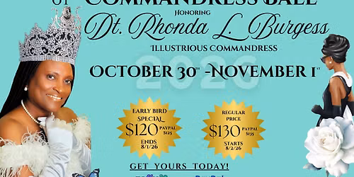 61st Commandress Ball Honoring Dt. Rhonda L. Burgess