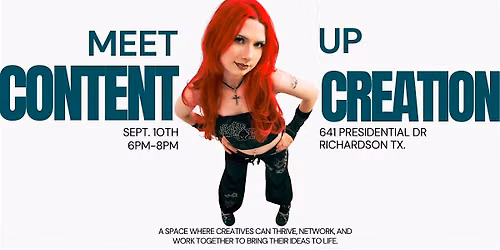 Content Creation Networking Event