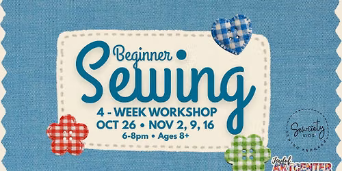 Beginner Sewing \u2022 4 Week Series at Joyful Art Studio