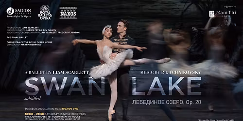 Special Screening: Tribute to Liam Scarlett, SWAN LAKE Tchaikovsky, Royal Ballet, 2024 (15.11.2025)