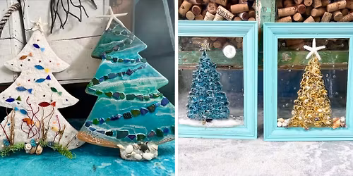Fused Glass & Resin Christmas Tree Class