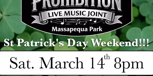 Live Debut at Prohibition in Massapequa Park!