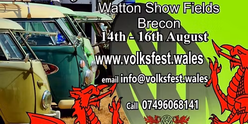 Volkfest Wales Vale VW Transporters Club Camping 
