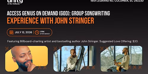 Access Genius On Demand (GOD): Group Songwriting  Experience with John Stringer at Unity of the Midl
