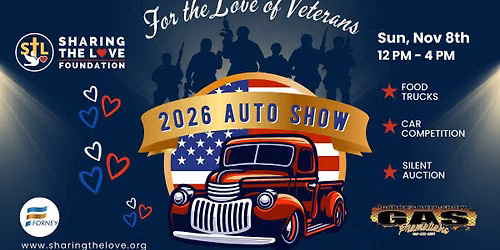 For the Love of Veterans Auto Show