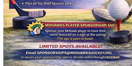 Mohawks Slapshots & Sandtraps Golf Outing