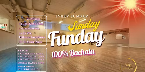 Sunday Funday 100% Bachata