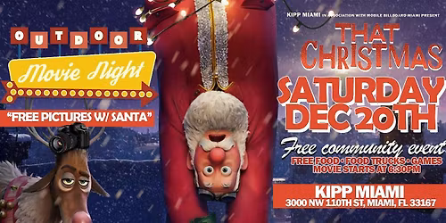 THAT CHRISTMAS OUTDOOR MOVIE NIGHT