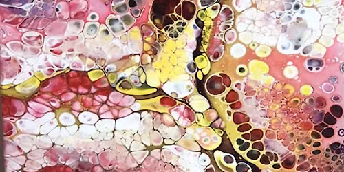 Kids Slime Making & Acrylic Paint Pour Class