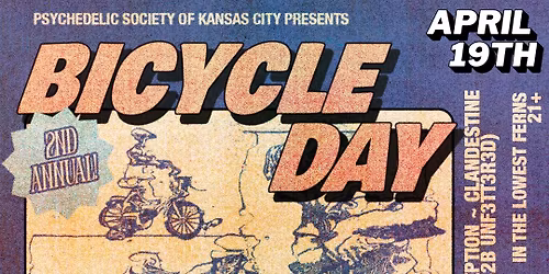 PSKC's 2nd Annual Bicycle Day Celebration @ In The Lowest Ferns