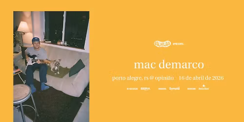 MAC DEMARCO no Opini\u00e3o | Porto Alegre\/RS