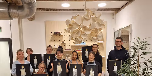 SIP AND CREATE: CANDLE LIGHT PAINTING XMAS SEASON