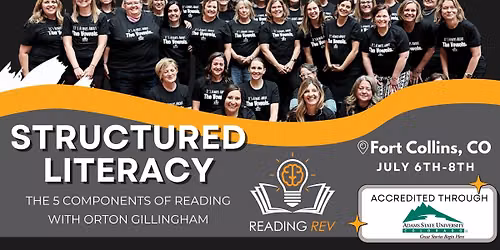 5 Components of Reading with Orton Gillingham PD Conference