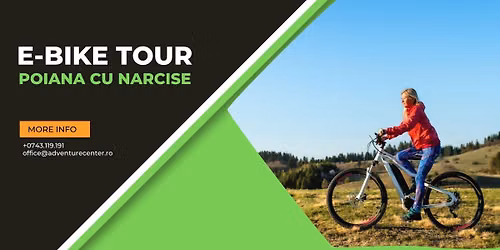 Cu eBIKE la Poienile cu narcise