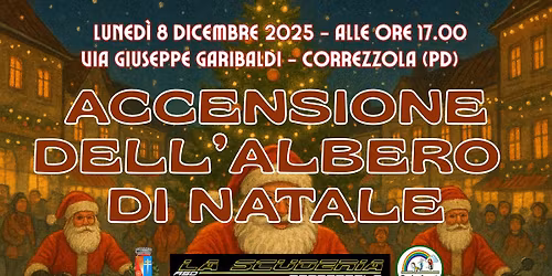 Accensione dell'albero di NATALE @CORREZZOLA