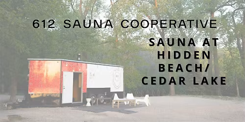 612 Sauna  Co-op  Reservations at Hidden Beach\/Cedar Lake