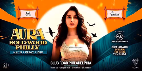 Bollywood Night Club Roar - Philadelphia, May 15 2026