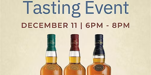 Glenlivet Scotch Tasting Dinner