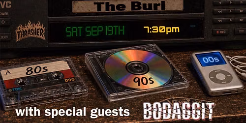 Video Age Live! 1981\u21922009 A Tribute to the MTV Era @ Burl Outdoors!
