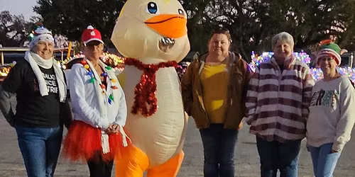 Jeeps in Webster Lighted Christmas 